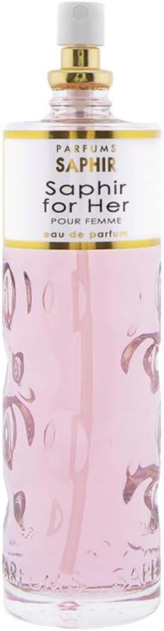 PARFUMS SAPHIR for Her Eau de Parfum Spray for Women 200 ml, For Him, 200 ml (Pack of 1) - Image 4
