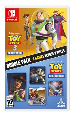 Toy Story: Retro Roundup! + Toy Story 3 Complete Edition Double Pack - Nintendo…