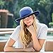 Wallaroo Hat Company – Women’s Victoria Two–Toned Sun Hat – UPF 50+ Sun Protection, Wide Brim, Packable Design and Adjustable Sizing for Medium Crown Sizes (Lime/Turquoise)