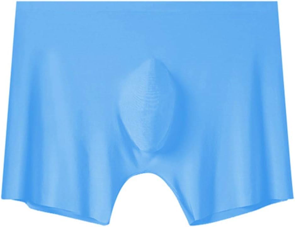 Yliquor Bikini Briefs Men's New Style Silver Lon Antibacterial Ice Silk Underwear Breathable Underwear for Men Boys