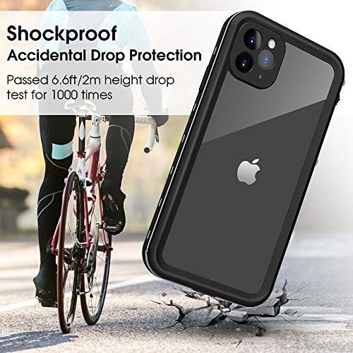iPhone 11 Pro Max Waterproof case, Underwater Full Sealed Rugged Heavy