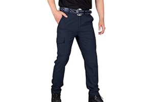 SdGgsgv Mens Stretch Work Pants Quick-Dry Flexcamo Resistant Hiking Pants Lightweight Hunting Multi-Pocket Cargo Pants