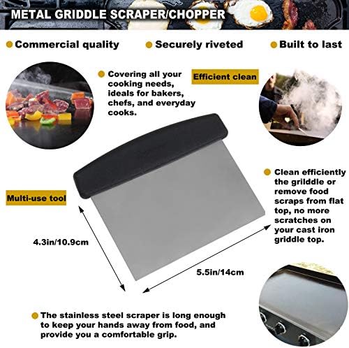 Ensemble d'accessoires pour Barbecue de Catégorie Restaurant dans Une Boîte Cadeau - Ensemble Spatule en Acier Inoxydable avec Sac de Rangement - Ustensiles pour Barbecue Robustes - Mes Grillades Ensemble d'accessoires pour Barbecue de Catégorie Restaurant dans Une Boîte Cadeau - Ensemble Spatule en Acier Inoxydable avec Sac de Rangement - Ustensiles pour Barbecue Robustes