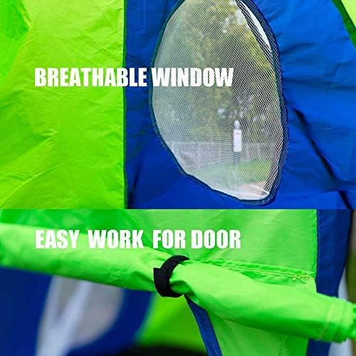 Kids Hanging Swing Tent Cover-Waterproof Hammock Chair Play House Castle Nest For 40in Round Saucer Nest Disc Rope Ceiling Tree Swing Indoor Outdoor Bedroom Backyard Playground - Image 4