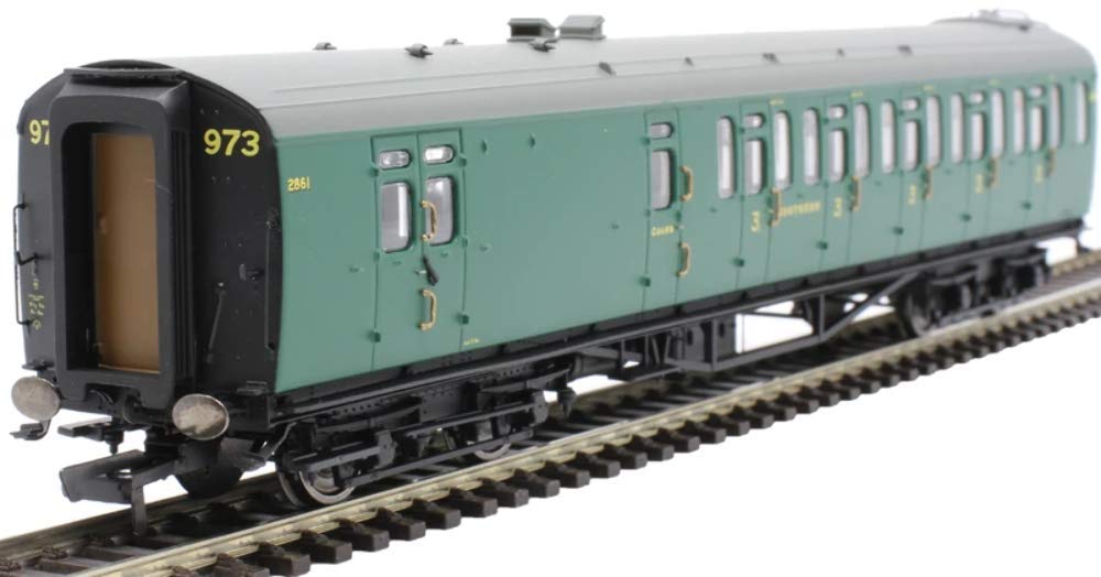 Hornby R4884B SR, Bulleid 59 Corridor Brake Third, 2861 - Era 3 Rolling Stock - Coach