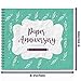 Unique 1st Wedding Anniversary Memory Book with Stickers and A Matching Card - 5-Second Memory Journal for Your Special Paper Anniversary - The Perfect Keepsake Booklet for Special Memories