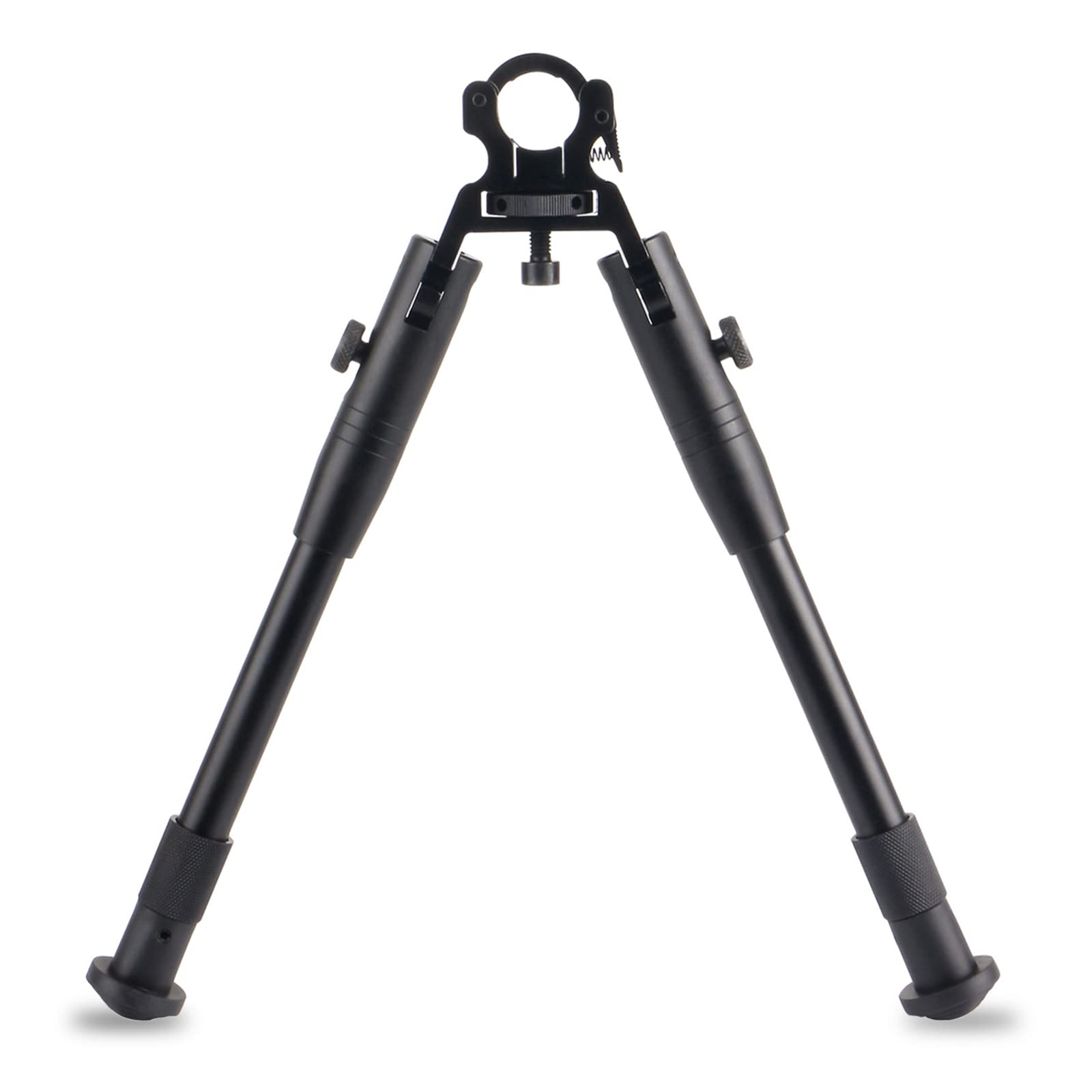 FOCUHUNTER Bipod Tactical Barrel Mount Bipod 8-10 Inches - Swivel Stud Extendable Spring Tension Adjustable for Air Rifle
