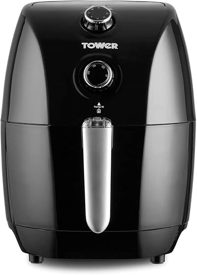 Tower Vortx Compact Air Fryer 1.5L 900W Black 30 Min Timer