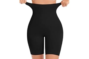 OXYSAIKO Tummy Control Shapewear Shorts for Women High Waisted Body Shaper Thigh Slimmer Seamless Underwear Under Dress