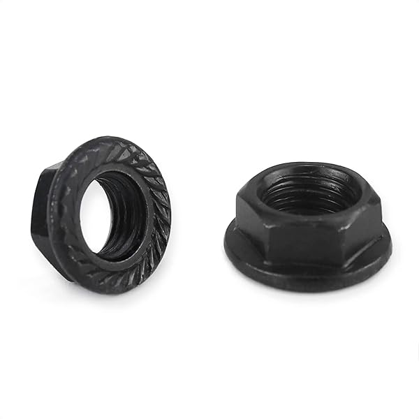 Bike Pedal Bicycle Crank Arm Nuts (2-Pack) 14mm For S Square