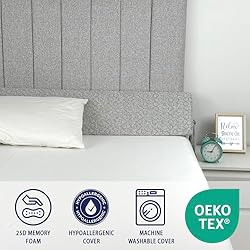 EPHEDORA XL Triangle Bed Wedge Pillow for Headboard