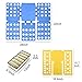 LEEFE Shirt Folder Board with Drawer Storage Set, Easy and Fast Cloth Folder Flipfold Rack for Adult and Kids Dress Pants Towels, Blue