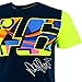 Valentino Rossi VR46 Moto GP Large 46 Signature Blue T-shirt Official 2017