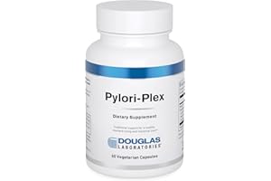 Douglas Laboratories Pylori-Plex - For Stomach Lining & GI Support* - With Mastic Gum, Licorice Root, Marshmallow Root & Slippery Elm - DGL Supplement - 60 Vegetarian Capsules