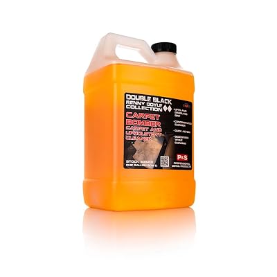 P & S PROFESSIONAL DETAIL PRODUCTS Carpet Bomber – Professional Upholstery Cleaner, Citrus-Based Formula, Removes Grease, Dirt & Odors, Highly Dilutable, Safe for Engines & Wheel Wells - 1 Gallon