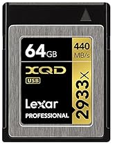 Lexar Professional 2933x 64GB XQD 2.0 Card (Up to 440MB/s Read) w/Free Image Rescue 5 Software - LXQD64GCRBNA2933
