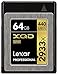 Lexar Professional 2933x 64GB XQD 2.0 Card (Up to 440MB/s Read) w/Free Image Rescue 5 Software - LXQD64GCRBNA2933