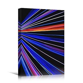 signwin Canvas Wall Art Assorted Lights Abstract Colorful...