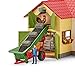 Schleich FBA_42377 Farm World Hay Conveyor with Farmer Toy