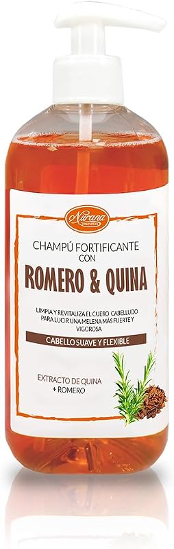 Nurana Champú Fortificante con Romero y Quina 500ML. Ronquina