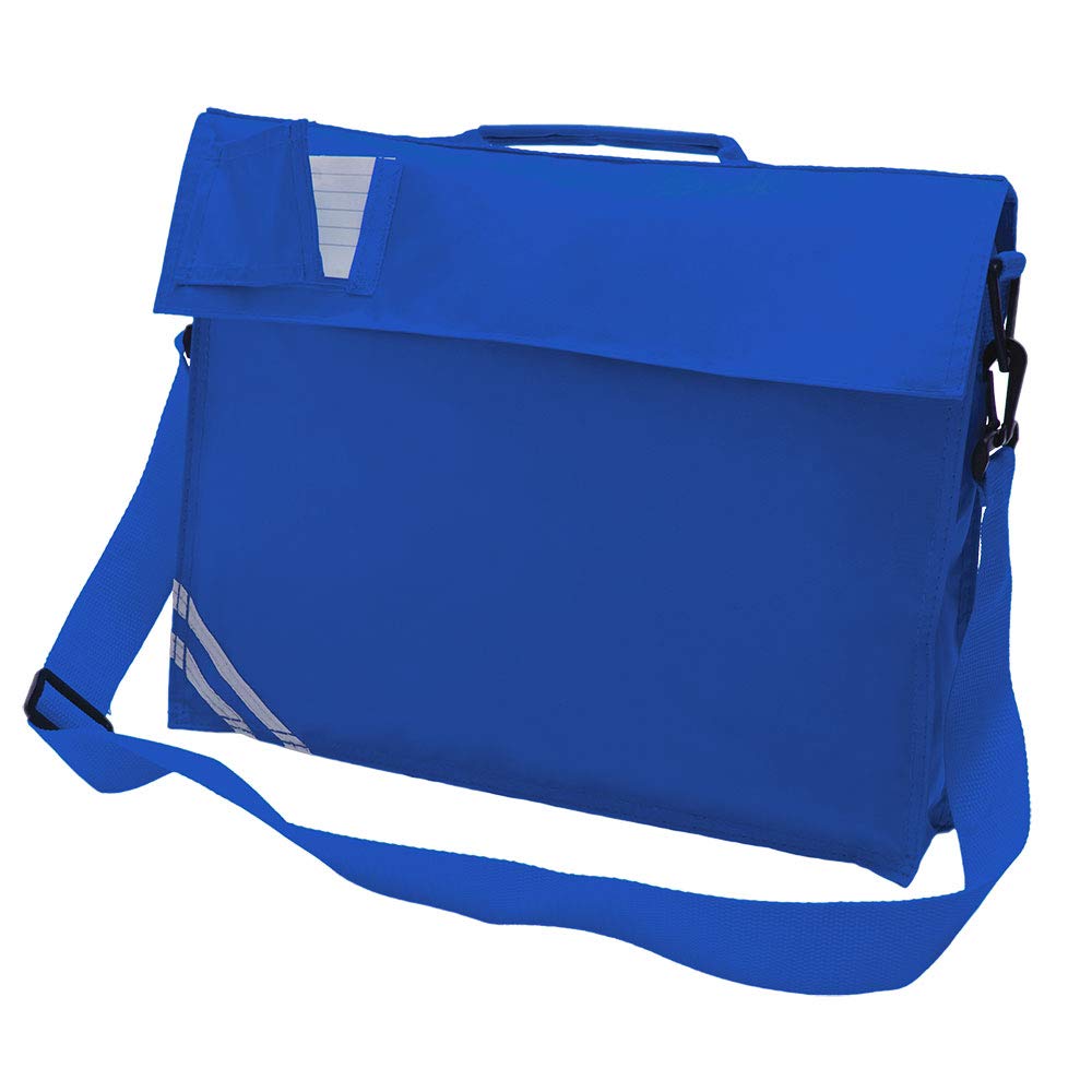 Ayra: Premium School Book Bag With Strap - 8 Colours (Royal Blue)