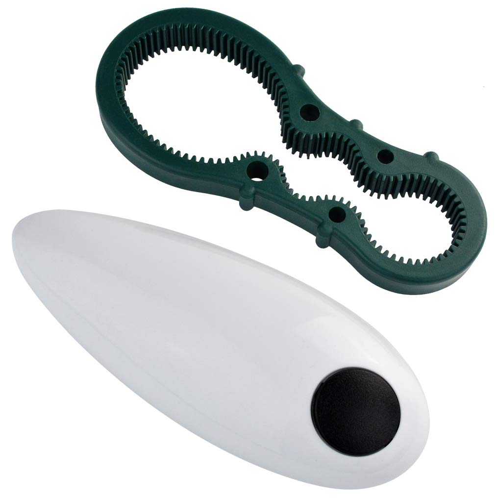 Poualss Electric Automatic Can Opener, Restaurant Can Opener, One-Touch Hands Free Can Opener for Kitchen Restaurant and Arthritic Safety