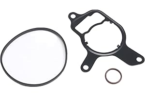 Yiklwwy 07K145215A Vacuum Pump Rebuild Seal Kit Gasket Replacement For Audi A3 Q3 TT VW Golf Beetle Jetta Passat 2.5T 07K145100H