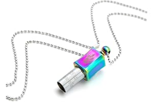 MIKUHOT 528 hz Meditation Necklace Breathing Necklace Frequency Sound Healing Devices Calm Mindfulness Tool 528 hz Whistle Relaxation,Stress Reduction and Concentration by Adjusting The Breathing