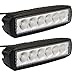 Led Light Bar, Senlips 2PCS 18W Flood Led Driving Lights Off Road Waterproof Bar Fog Work Pickup Lamp for ATV, SUV, Boat, Jeep, Truck