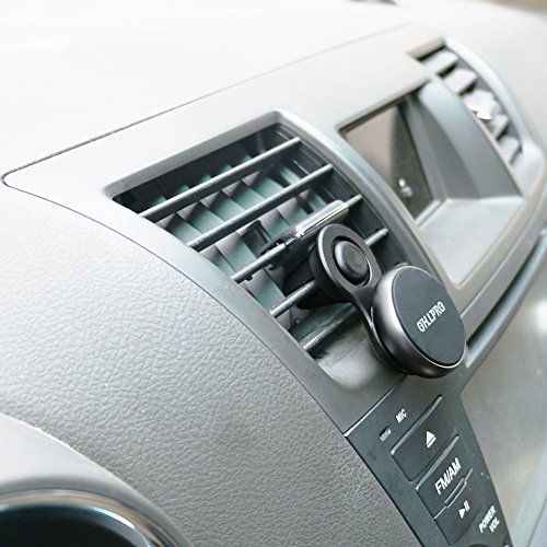 OHLPRO Magnetic Car Phone Mount Holder,Universal Air Vent Cell Phone Holder Stand Metal Aluminum Frame for iPhone X/8/8Plus/7/7Plus/6s/6P Samsung HTC SONY All Smartphones GPS Mobile Magnet (gray) - Thumbnail 3