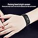 QIANXIANG Waterproof Sport Tracker/Fitness Tracker Band,with Activity Heart Rate and Sleep Monitor, Blood Oxygen＆Pressure Monitor,Step Calorie Counter Wristband Smart Watch for Android and iOS