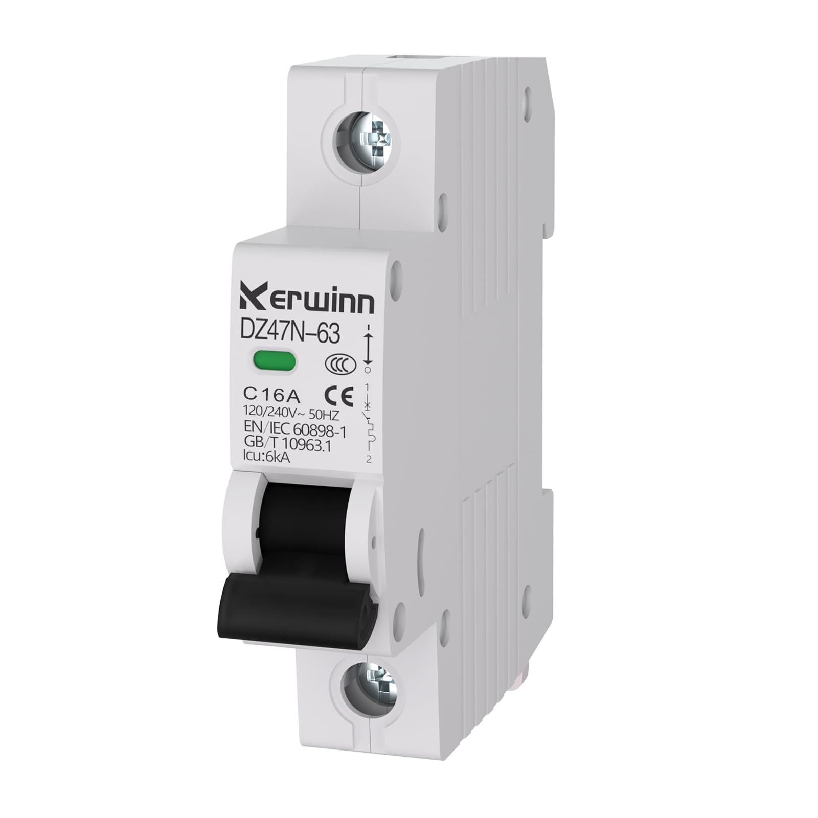 KERWINN Miniature Circuit Breaker 120V/240V ac