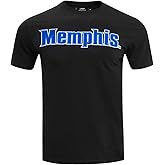 Pro Standard Mens University of Memphis Classic Chenille Short Sleeve Tee Black XL