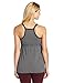 Leading Lady Women's Nursing Tank Stylish Cami with Inner Shelf Bra, Black Stripe, Medium