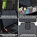COZY GREENS Car Seat Protector with Thickest Padding - XL Size - Covers Full Carseat - Waterproof Under Child Baby Safety Seat - Durable Mat, Reinforced PVC Leather & 3 Large Pockets for Storage (XL)