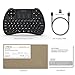 reiie Rii i28 5 in 1 Wireless Mini Keyboard/Touchpad/Flying Mouse/Earphone Jack/Backlit Work for PC,Raspberry Pi 2 3, Android TV Box,XBMC,Windows 7 8 10