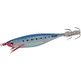Yo-Zuri Squid Ultra Bait Aurora Sinking Jig, Luminous Blue, 3-3/4-Inch