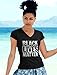 Together We Rise Shirt Freedom Justice Human Rights V-Neck Fitted Women T-Shirt Medium Black