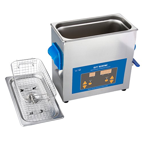GT SONIC Digital Ultrasonic Cleaner 6L with Adjustable Timer and