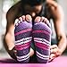 Gaiam Grippy Toeless Yoga Socks (Mary Jane)
