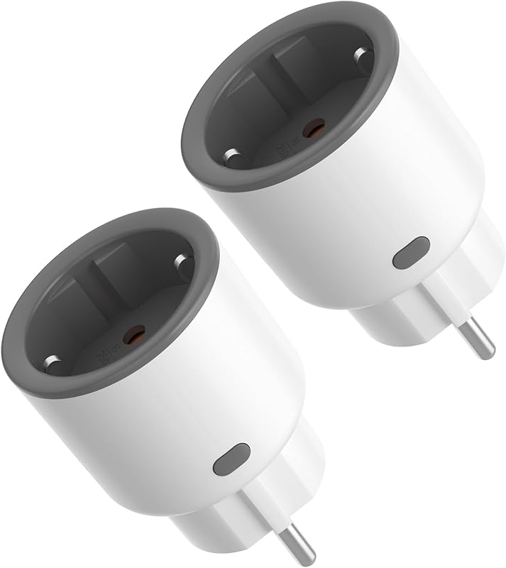 S60ZBTPF Ficha Inteligente Zigbee - Controlo Remoto, Monitor. Energia, Temporizador, Protec. Overload, Repetidor Zigbee, eWeLink 2Pack