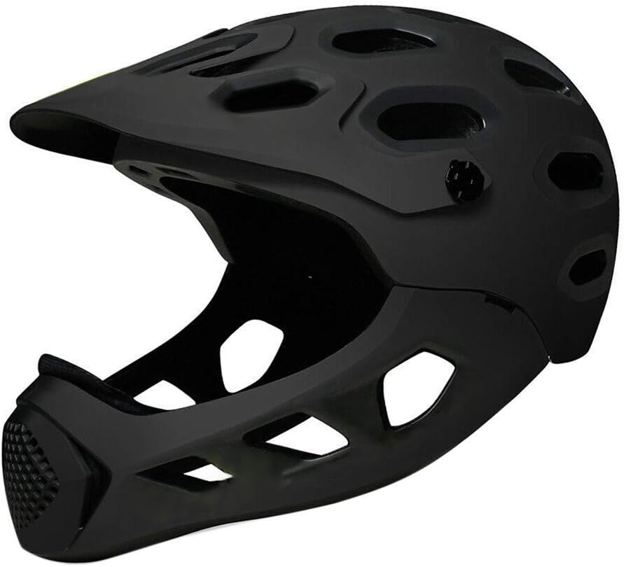 Adult Full Face Bike Helmet, Adjustable Lightweight Motorcycle OffRoad