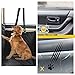 Vailge Dog Seat Cover for Back Seat, 100% Waterproof Dog Car Seat Covers with Mesh Window, Scratch Proof Nonslip Dog Car Hammock, Car Seat Covers for Dogs, Dog Backseat Cover for Cars SUV - Standard