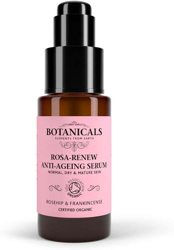 Rosa-Renew Facial Serum, Anti Ageing, Nourishing Face Repair Formula to Help Reduce Signs of Aging
