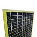 ECO-WORTHY 20 Watts Epoxy Solar Panel with 2m Cable & 30A Clip for 12V Camping Battery Charger