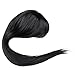 AGPtek 24 inch Straight Long Beautiful Black Wig Hair