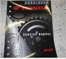 2003 2004 2005 2006 2007 2008 2009 Honda CRF150F Service Shop Repair