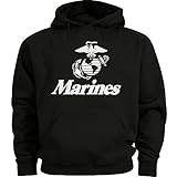 US MARINES SWEATSHIRT USMC HOODIE MARINE CORPS