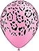 7 pc Happy Birthday Cheetah Safari theme Balloon Bouquet Jungle Leopard Purple