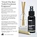 Mask Toilet Spray - Travel Size Odor Neutralizer, Pack of 3, Poop Spray Odor Eliminator, Bathroom Air Freshener & Deodorizer - Green Tea & Lemongrass Scent, 10.2 Fl Oz